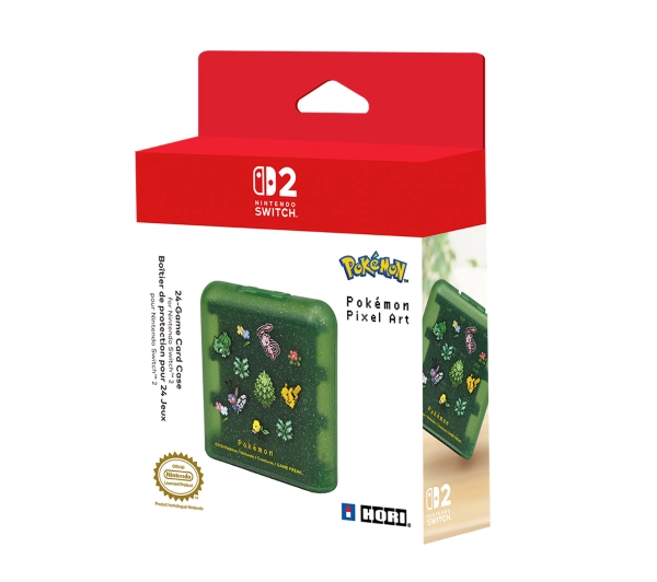 Hori Game Card Case Pokemon Pixel Green na 24 gry do Nintendo Switch 2