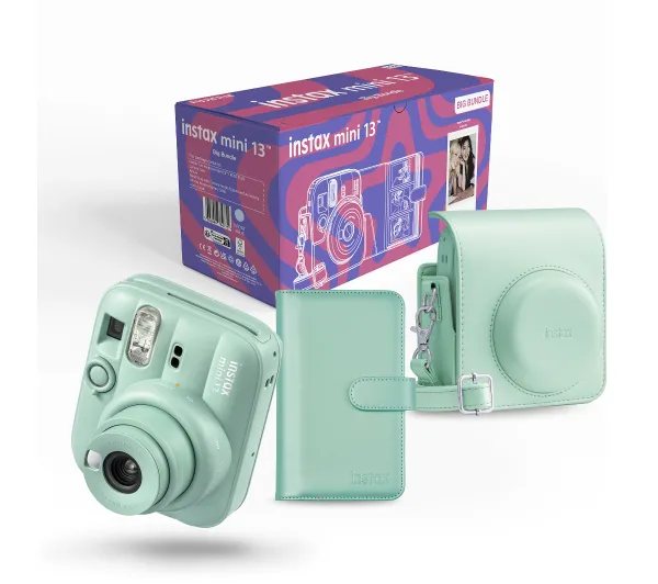 Fujifilm Instax MINI 13 + Etui + Album Zielony