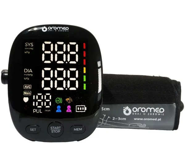 Ciśnieniomierz naramienny USB ORO-N12 SMART OROMED