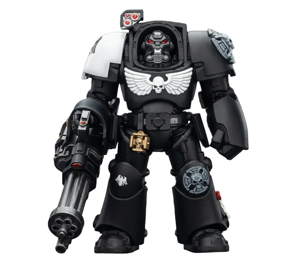 Joy Toy Warhammer 40k Raven Guard Terminator 3 with Power Fist and Assault Cannon