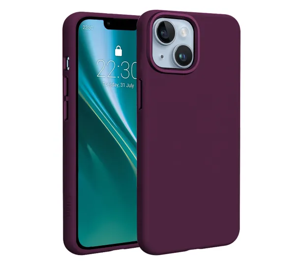 Etteri Silicone Mag do iPhone 14 Bordowy
