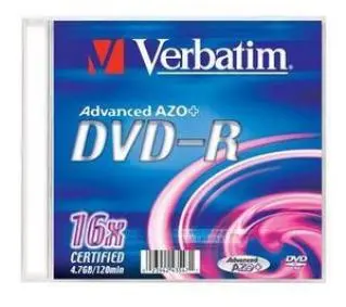 Verbatim DVD-R Advanced AZO Slim Case 1szt.