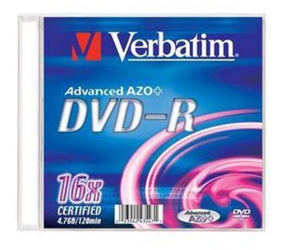 płyta Verbatim DVD-R Advanced AZO Slim Case 1 szt