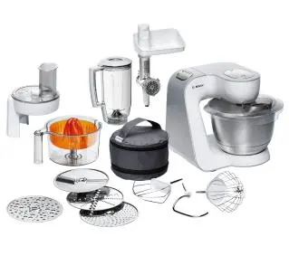 Bosch MUM58259 Z maszynką do mięsa Rozdrabniaczem z 4 tarczami Silnik 1000W