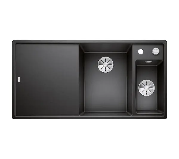 Zlewozmywaki kuchenne - Blanco AXIA III 6 S 523472 Komora z prawej strony Granitowy Antracyt