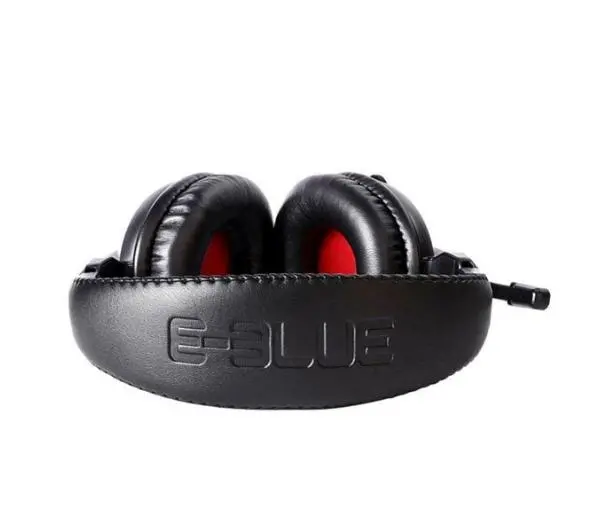 E-BLUE Conqueror EHS011BK Nauszne Czarno-czerwony
