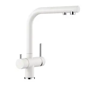 Blanco Fontas II 523134 Biały Wygląd silgranitu - DRUGI -30%, ALBO 4-TY -80% - Kup na Raty - RRSO 0%