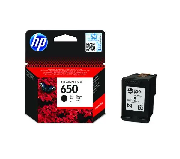 HP CZ101AE nr 650 Czarny 6,5 ml
