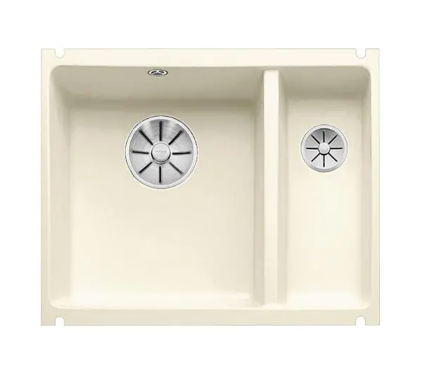 Zlewozmywaki kuchenne - Blanco SUBLINE 350/150-U 523742 Ceramiczny Magnolia połysk