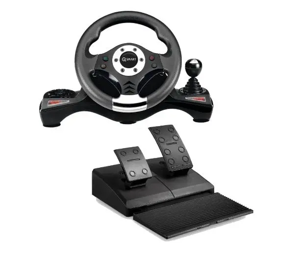 Q-SMART SW6060 SUZUKA PRO 4w1 z pedałami do PS4, PS3, Xbox One, PC