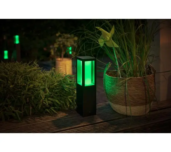 Philips Hue Outdoor Pedestal Light Black 17431/30/P7 - Kup na Raty - RRSO 0%