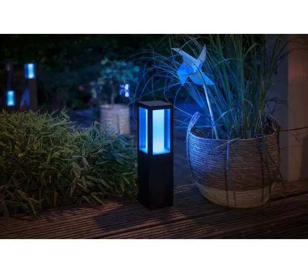 Philips Hue Outdoor Pedestal Light Black 17431/30/P7 - Kup na Raty - RRSO 0%