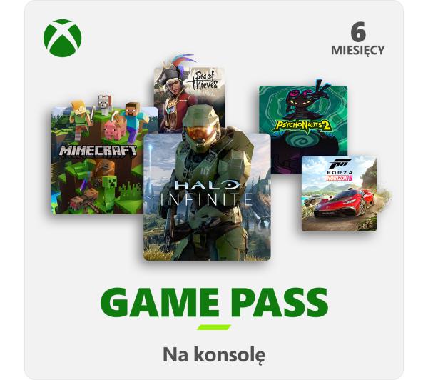 Фото - Аксесуар для приставки Microsoft Subskrypcja Xbox Game Pass na konsolę 6 miesięcy  [kod aktywacyjny]