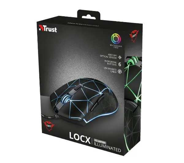 Trust GXT 133 Locx Gaming Czarny