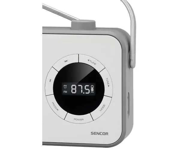 Sencor SRD 3200 W Radio FM Bluetooth Biały
