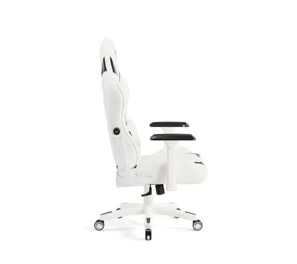Diablo Chairs X-Ray 2.0 Normal Size Gamingowy do 136kg Skóra ECO Biało-czarny - Kup na Raty - RRSO 0%