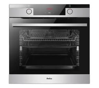 Amica ED37618X X-Type Termoobieg Srebrno-czarny - Kup na Raty - RRSO 0%