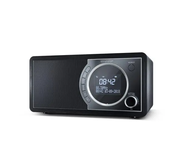 Sharp DR-450 Radio FM DAB+ Bluetooth Czarny