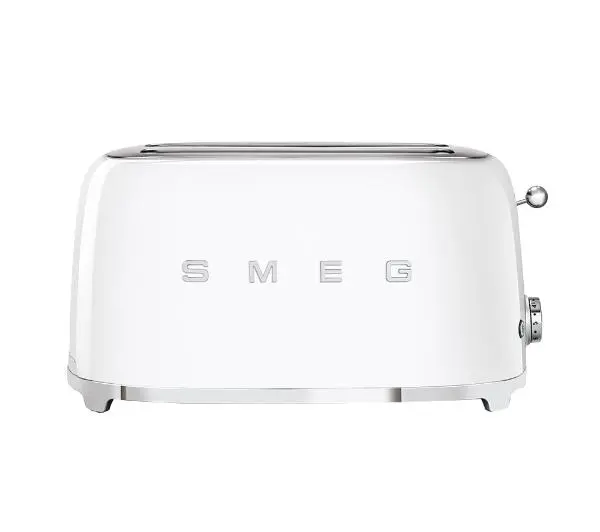 Tostery - Smeg TSF02WHEU Rozmrażanie 1500W