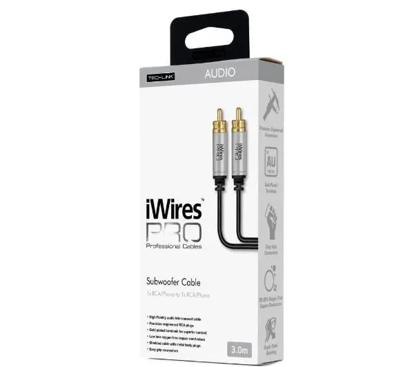 Techlink iWires PRO 711053 3m Czarny