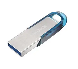 SANDISK Ultra Flair 64GB USB 3.0 Srebrno-niebieski