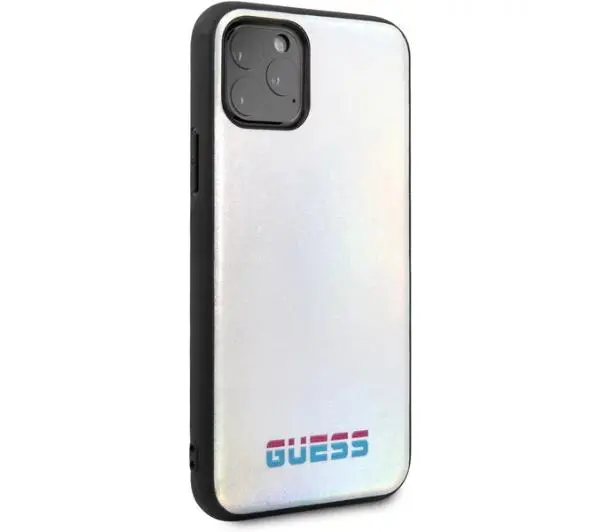 Guess GUHCN65BLD do iPhone 11 Pro Max Srebrny
