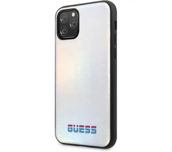 Guess GUHCN65BLD do iPhone 11 Pro Max Srebrny