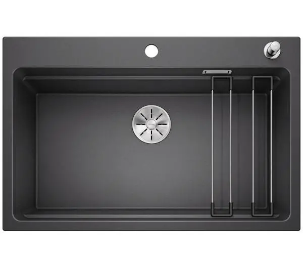 Zlewozmywaki kuchenne - Blanco ETAGON 8 525177 Granitowy Antracyt
