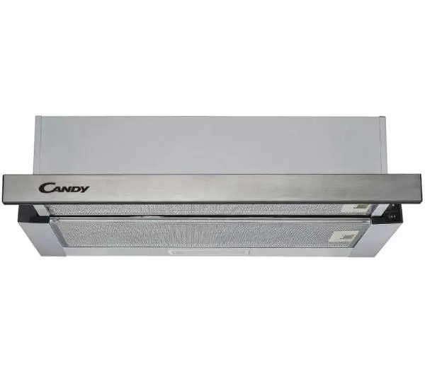 Okapy kuchenne - Candy CBT625/2X/1 Szary