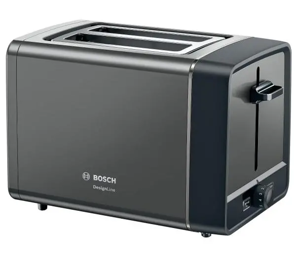 Tostery - Bosch TAT5P425 Ruszt do bułek Rozmrażanie 970W