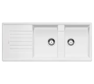 Blanco ZIA 8 S 515597 Granitowy Biały - Kup na Raty - RRSO 0%