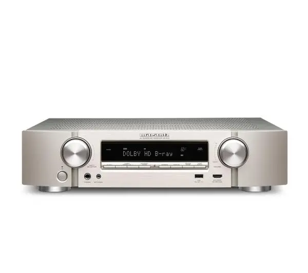 Marantz NR1510 5.2-kanałowy Wi-Fi Bluetooth AirPlay Srebrno-złoty