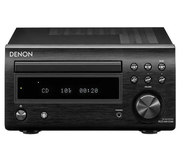 Denon RCD-M41DAB 2.1-kanałowy Bluetooth Czarny