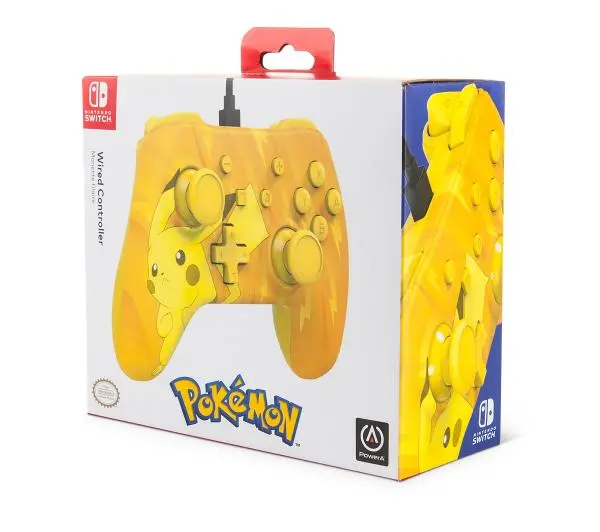 PowerA Enhanced Pokemon Static Pikachu do Nintendo Switch Przewodowy