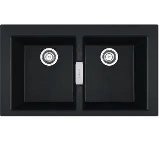 Franke Sirius 2.0 S2D 620 Tectonite Onyx - Kup na Raty - RRSO 0%