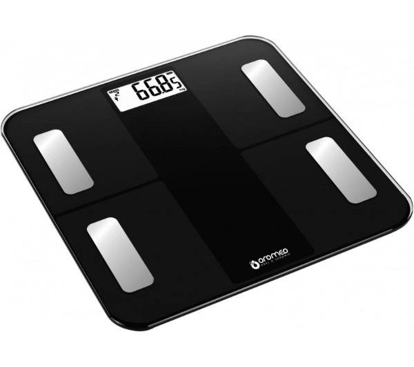 Wagi łazienkowe - OROMED Oro-Scale Bluetooth Czarny
