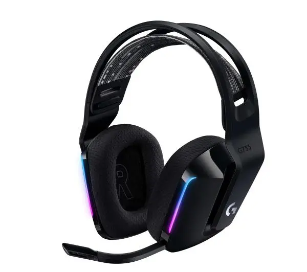 Logitech G733 Lightspeed Nauszne Czarny
