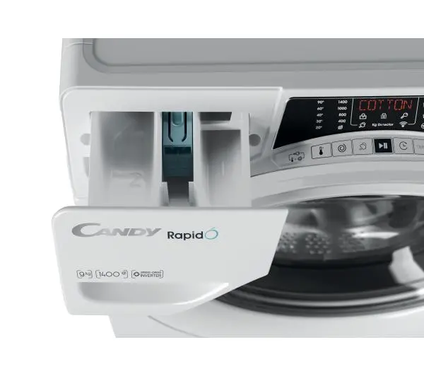 Candy RapidO RO 1496DWMT/1-S Slim 9kg 1400obr/min Zdalne sterowanie - Kup na Raty - RRSO 0%