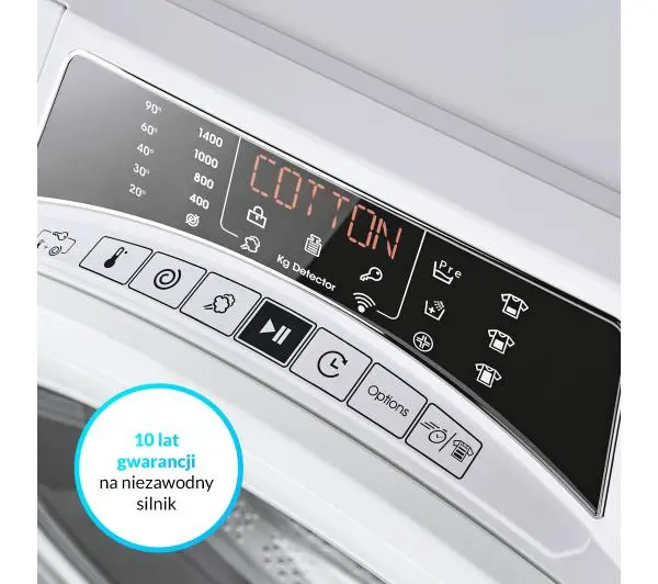 Candy RapidO RO 1496DWMT/1-S Slim 9kg 1400obr/min Zdalne sterowanie - Kup na Raty - RRSO 0%