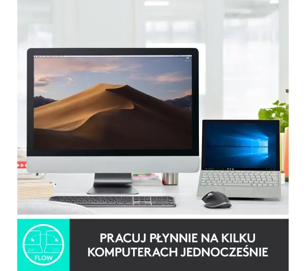 Logitech MX Keys Plus Grafitowy - Kup na Raty - RRSO 0%