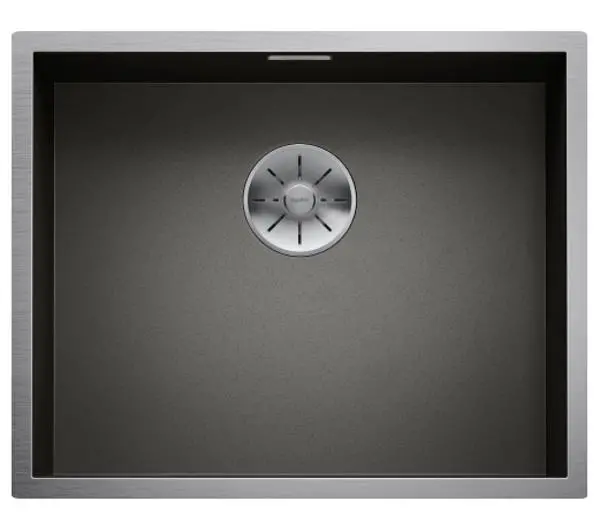 Zlewozmywaki kuchenne - Blanco ZEROX 500-U 526243 Stalowy Szary