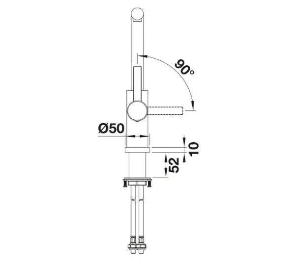 Blanco Lanora-S-F 526180 Stal szlachetna Stal szlachetna - Kup na Raty - RRSO 0%