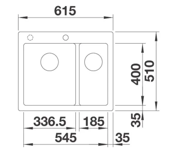 Blanco PLEON 6 Split 525955 Granitowy Czarny - Kup na Raty - RRSO 0%