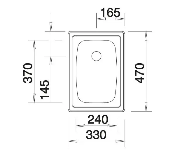 Blanco Top Ee 3 x 4 501067 Stalowy Srebrny