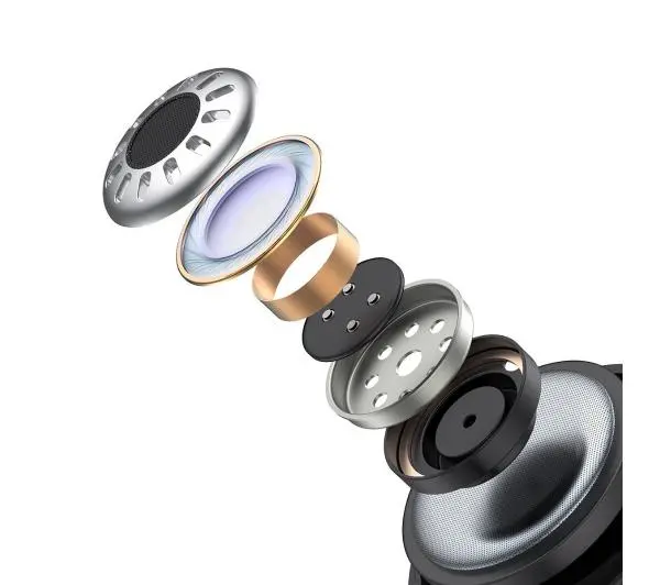 Baseus Encok W05 Dokanałowe Bluetooth 5.0 Niebieski