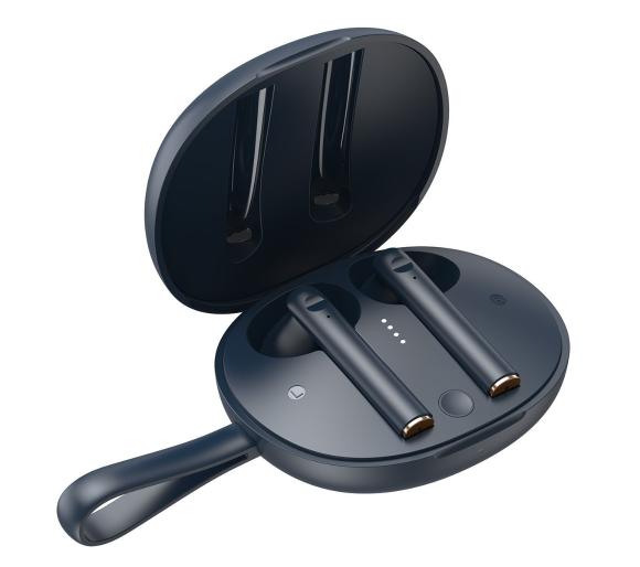słuchawki bezprzewodowe Baseus Encok W05 (niebieski)