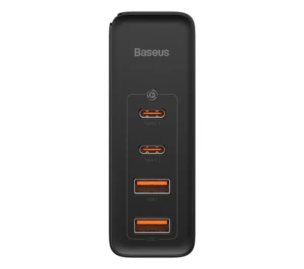 Baseus GaN2 Pro 2x USB + 2x USB-C 100W Czarny - ⚡ EURO HIT CENOWY! ⚡