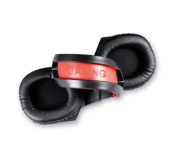 Savio Forge Nauszne Czarno-czerwony