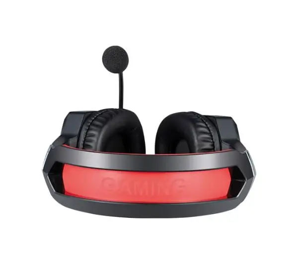 Savio Forge Nauszne Czarno-czerwony