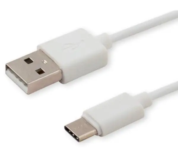 Savio CL-125 USB do USB typ C 1m Biały